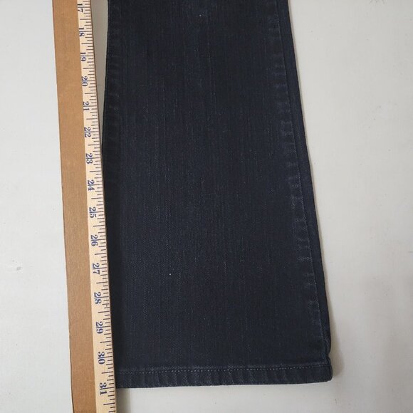 Levis 515 Jeans Womens Size 8M  W31 X L31 Blue Denim Mid Rise Boot Cut Dark Wash - Picture 7 of 10